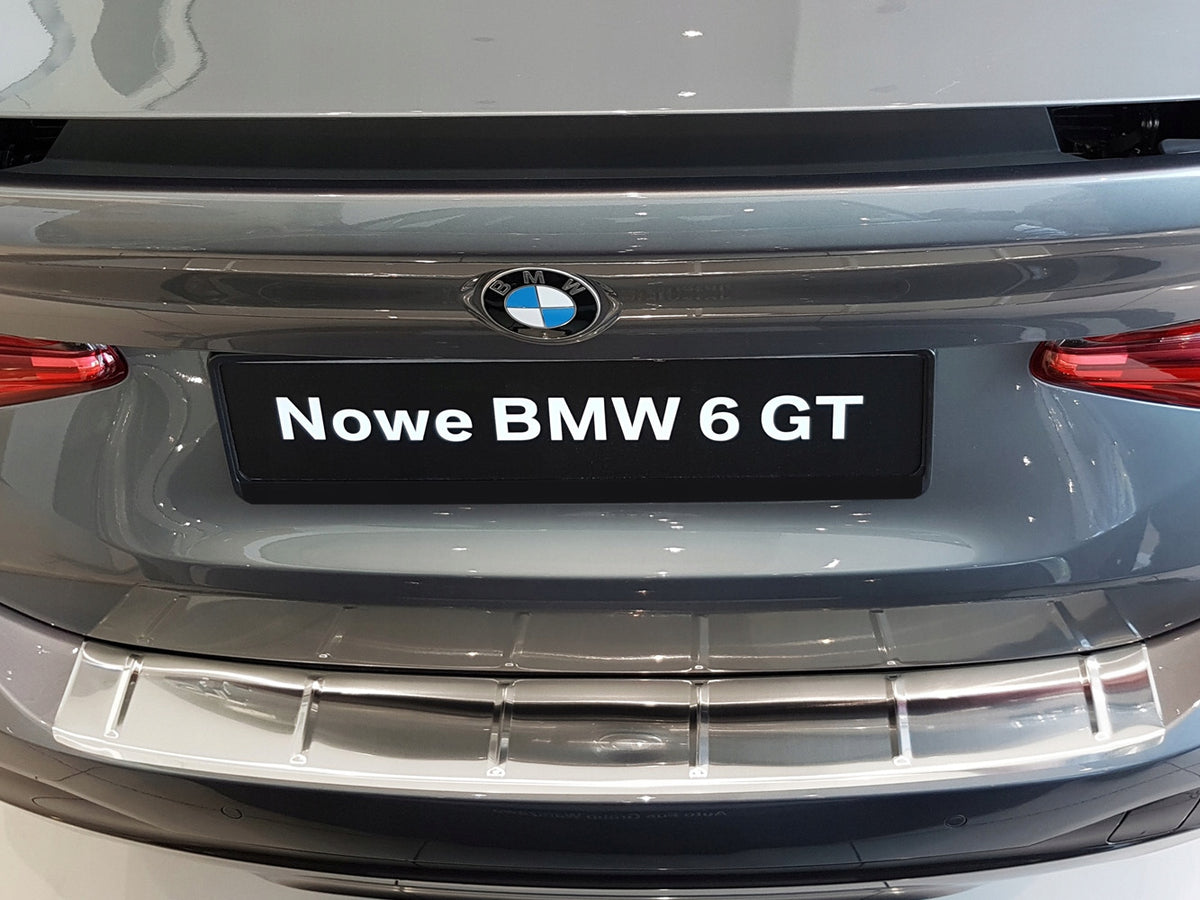 Avisa bakfangerbeskytter til Bmw 6 Gran Turismo (G32) – rustfritt stål børstet