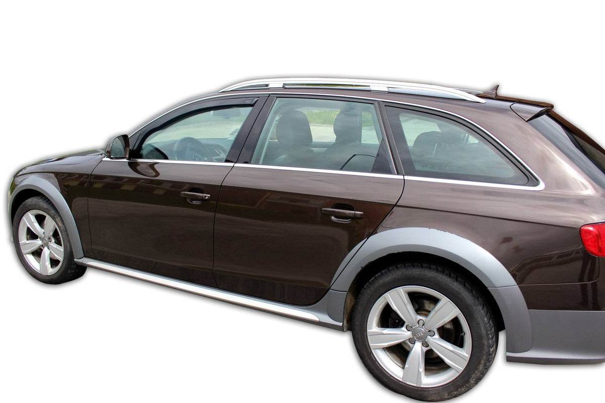 Vindavviser Audi A4 B8 (2007-2015) – PMMA Plexi - nærbilde