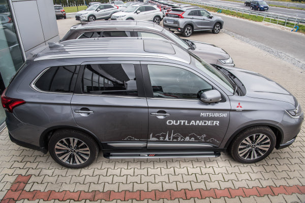 Stigtrinn Mitsubishi Outlander Ventshield (2012-2022) - sett bakfra