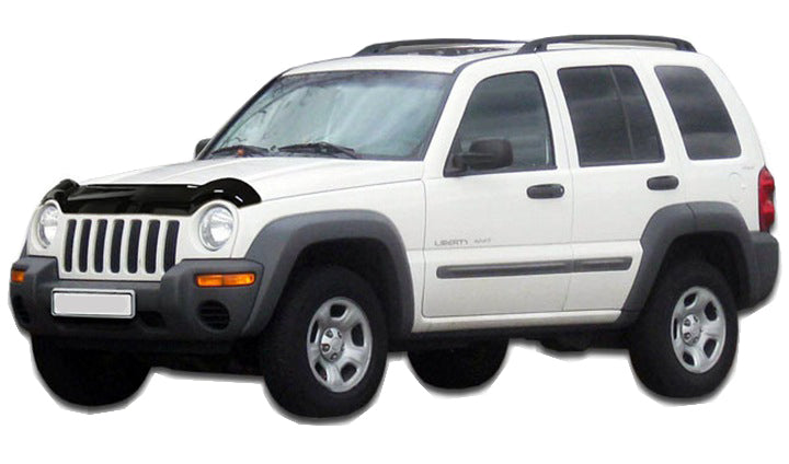 Scoutt panserbeskytter i akryl til Jeep Cherokee III (2001-2007) med steinsprutbeskyttelse og enkel montering
