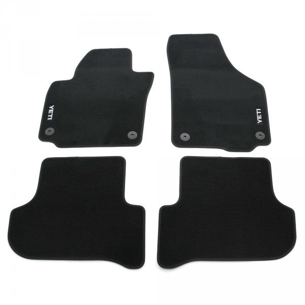 VAG OEM stoffmatter til Skoda Yeti (5L-Facelift) – stoffmateriale