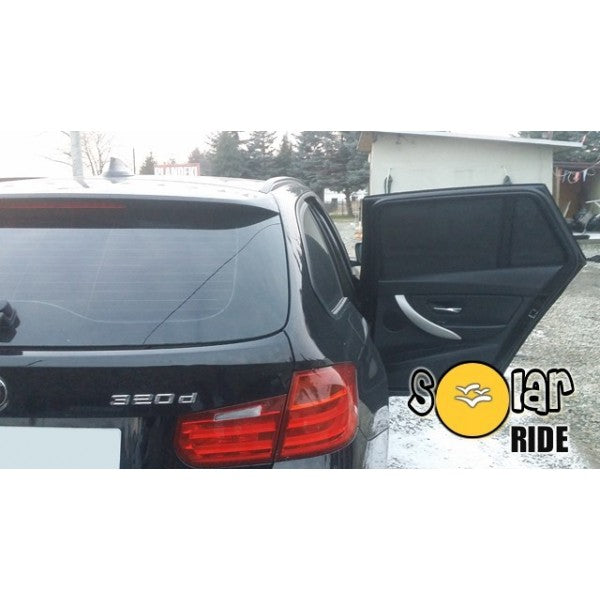 Solskjerm Bmw 3 (F31) Touring (2011-2018) (4 stk) - sett forfra