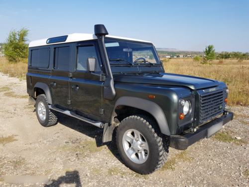 Heko vindavviser til Land Rover Defender 90 / 110 – sort transparent
