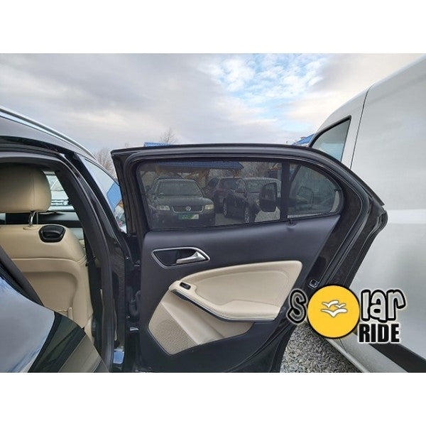 Solskjerm Mercedes GLA (X156) (2013-2019) (2 stk) - sett bakfra
