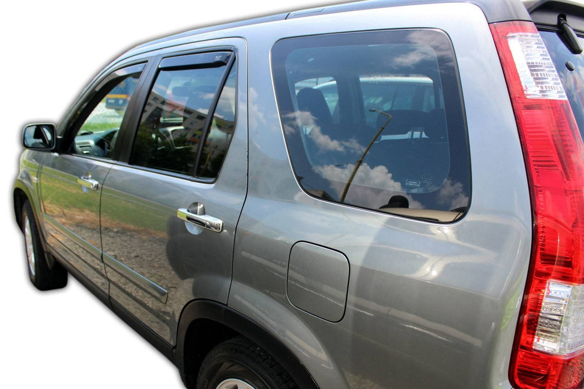 Vindavviser Honda CR-V II / sett 4 stk. (2001-2006) – PMMA Plexi - detaljer