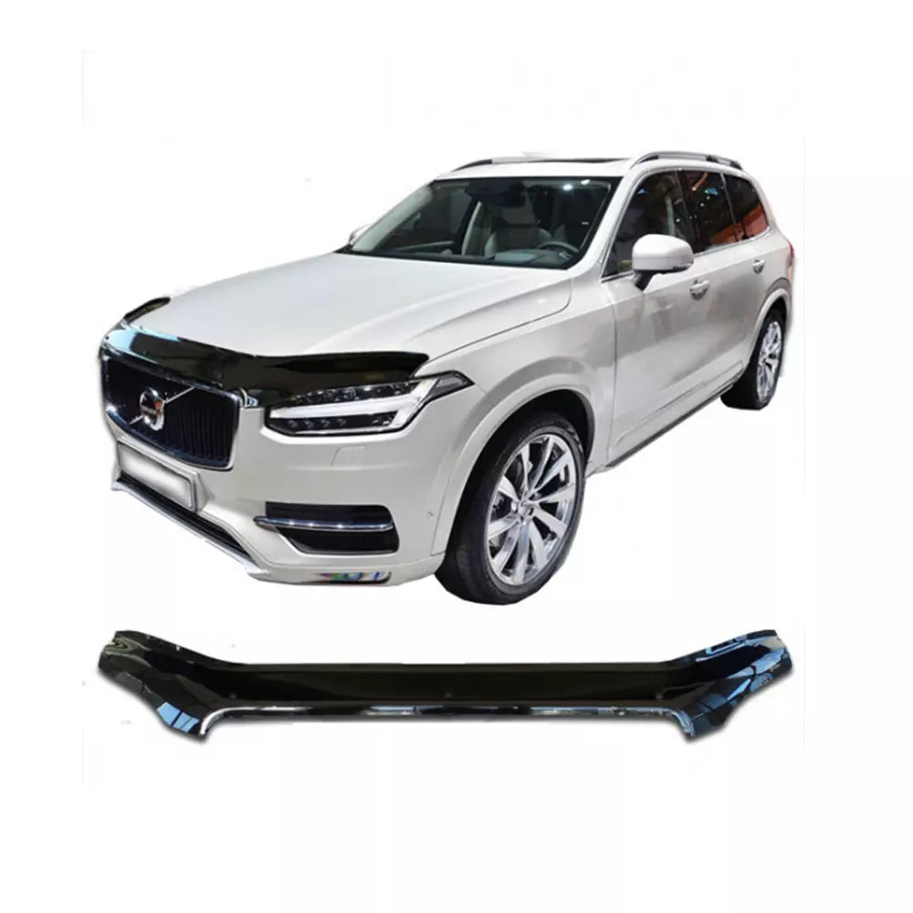A-Technic panserbeskytter i akryl til Volvo XC90 II med enkel montering og effektiv steinsprutbeskyttelse