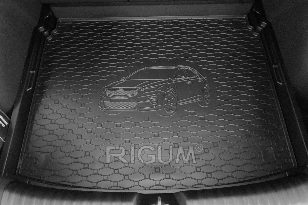 Rigum bagasjeromsmatte til Kia X-Ceed – 10 mm sidekant