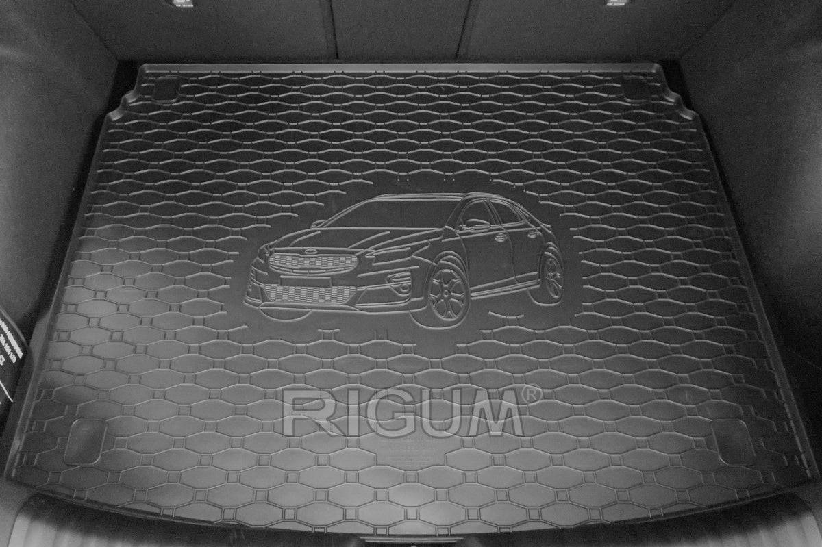 Rigum bagasjeromsmatte til Kia X-Ceed – svart titanium