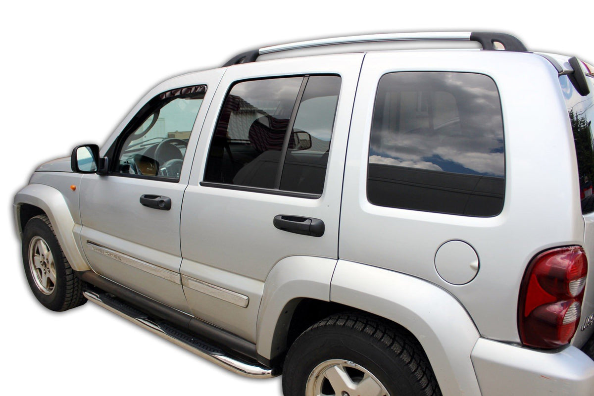 Vindavviser Jeep Cherokee III / Liberty / sett 2 stk. – PMMA Plexi - detaljer