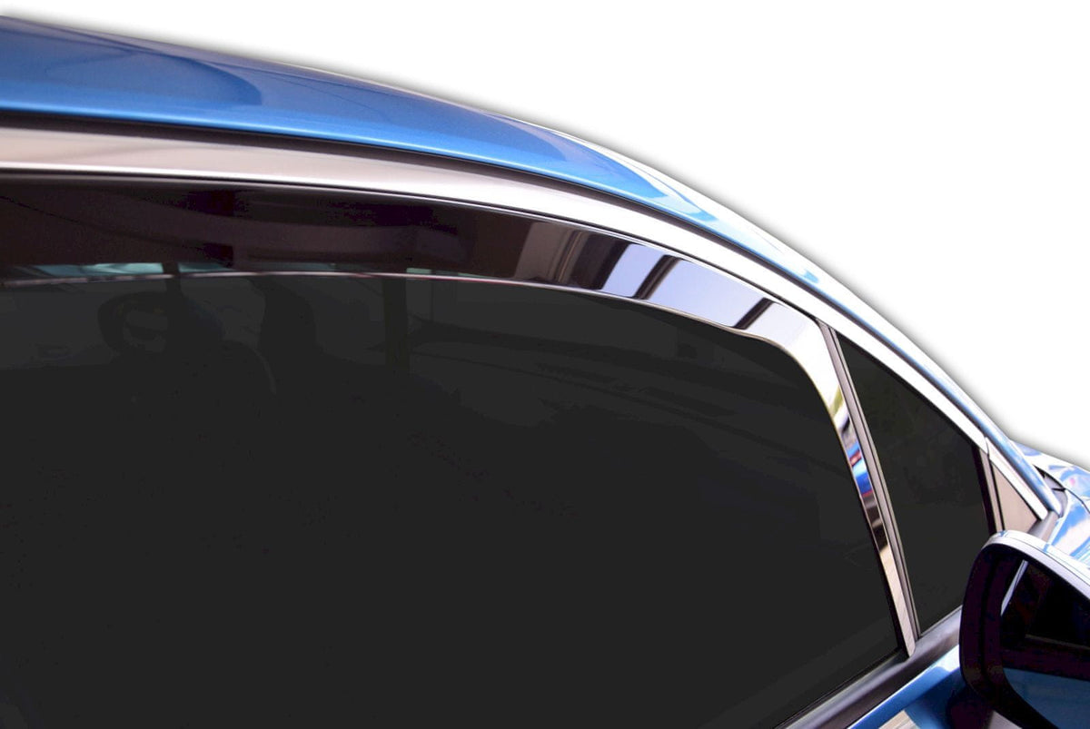 Heko vindavviser til Opel CROSSLAND X 2017→ sett 2 stk. – transparent og sort