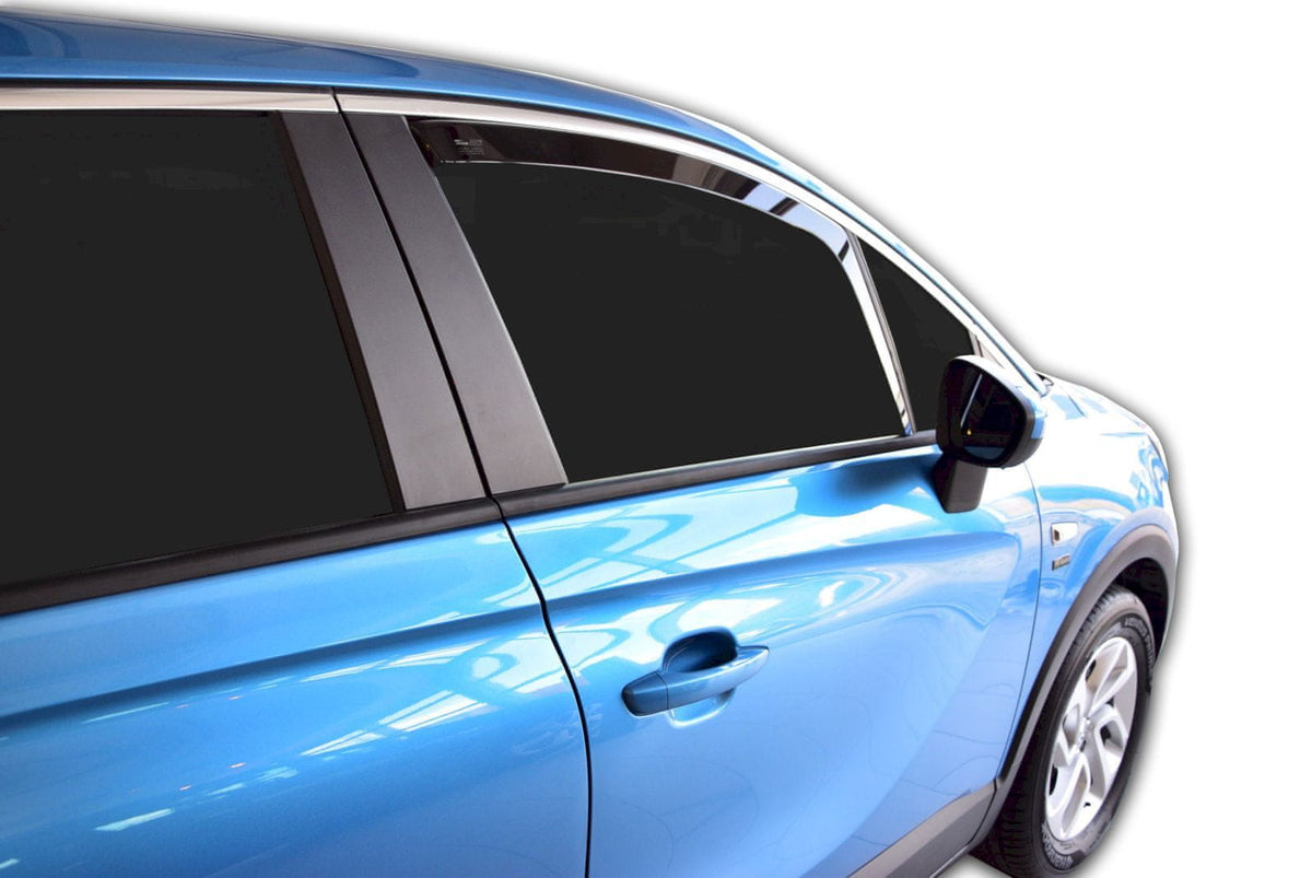 Vindavviser Opel CROSSLAND X 2017→ sett 2 stk. – PMMA Plexi - detaljer