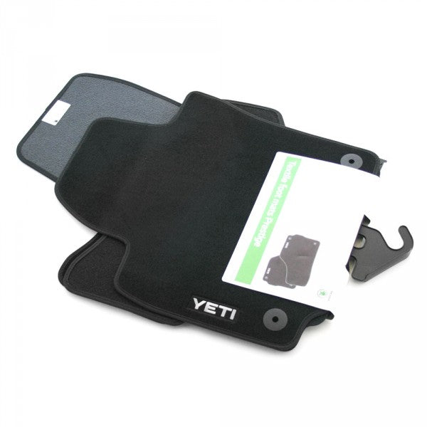 VAG OEM stoffmatter til Skoda Yeti (5L-Facelift) – svart satin farge