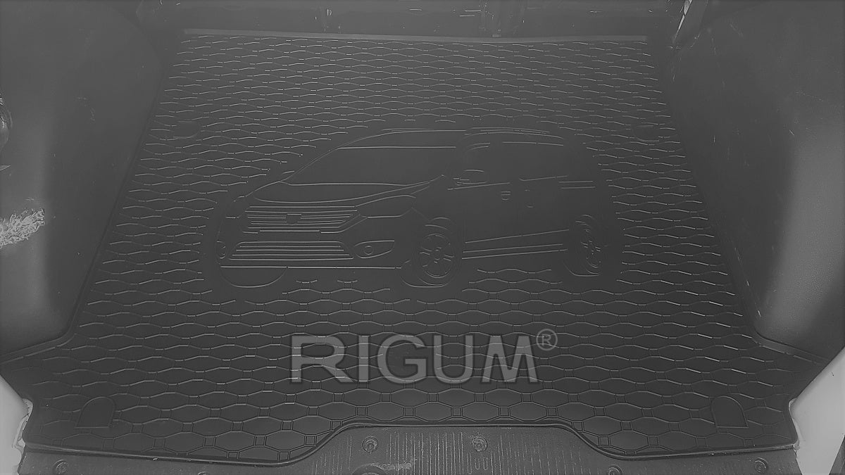 Rigum bagasjeromsmatte til Dacia Dokker – svart titanium