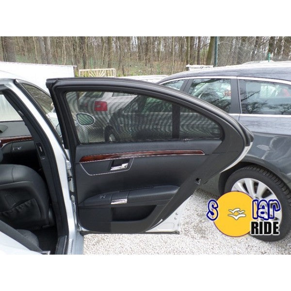 Solskjerm Mercedes S-Klasse (W221) Sedan LONG (2005-2013) (2 stk) - detaljer