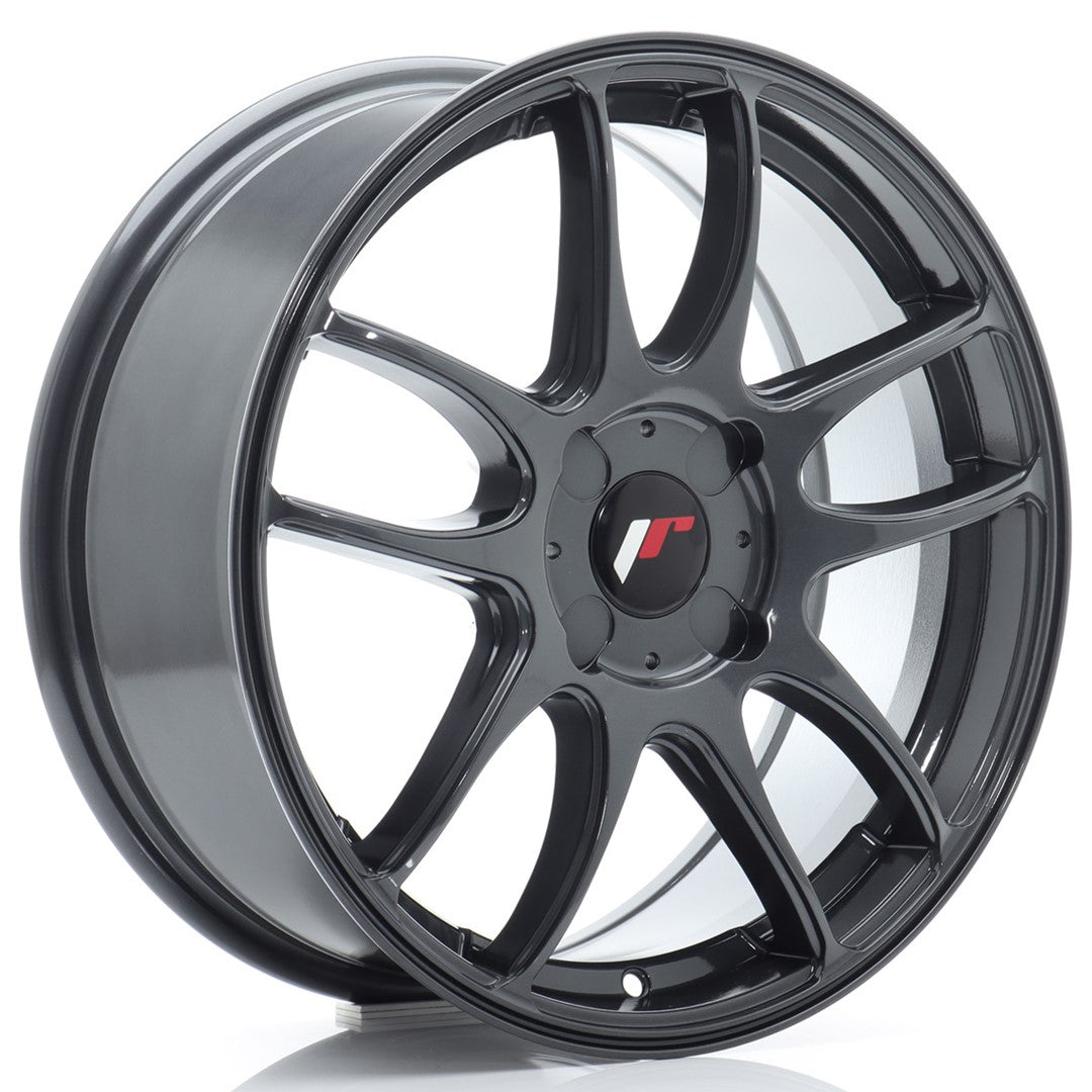 Felg JR Wheels JR29 17x7" Hyper Gray – sett forfra