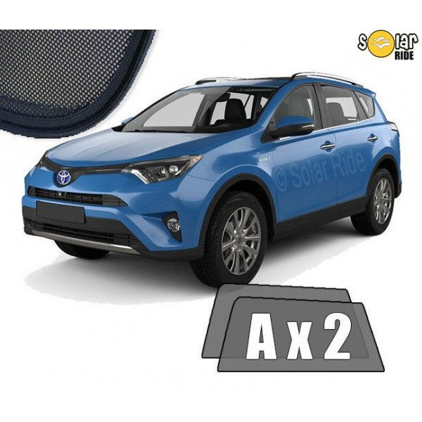 Sr solskjerm i akryl til Toyota RAV4 IV (2013-2019) som beskytter mot sol og regn