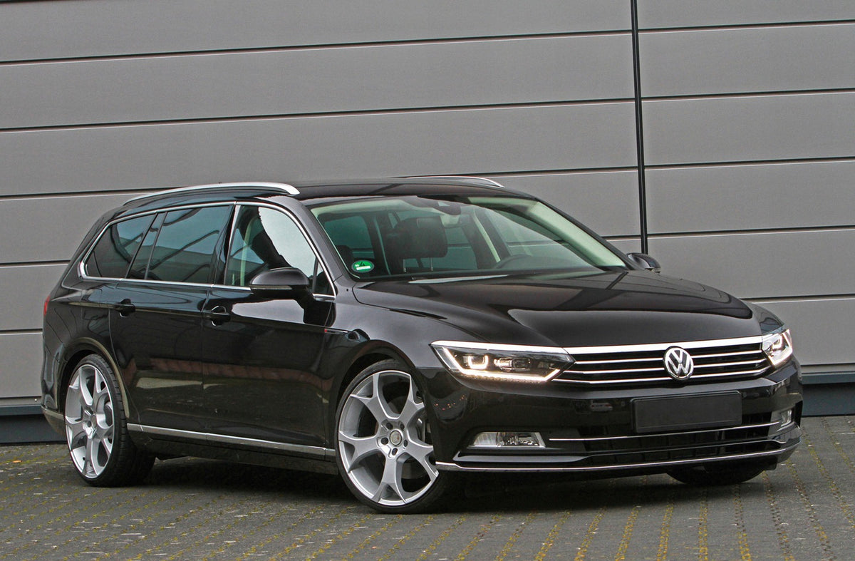 Bakfangerbeskytter Vw Passat B8 Variant (2014-2023) – Rustfritt stål - nærbilde