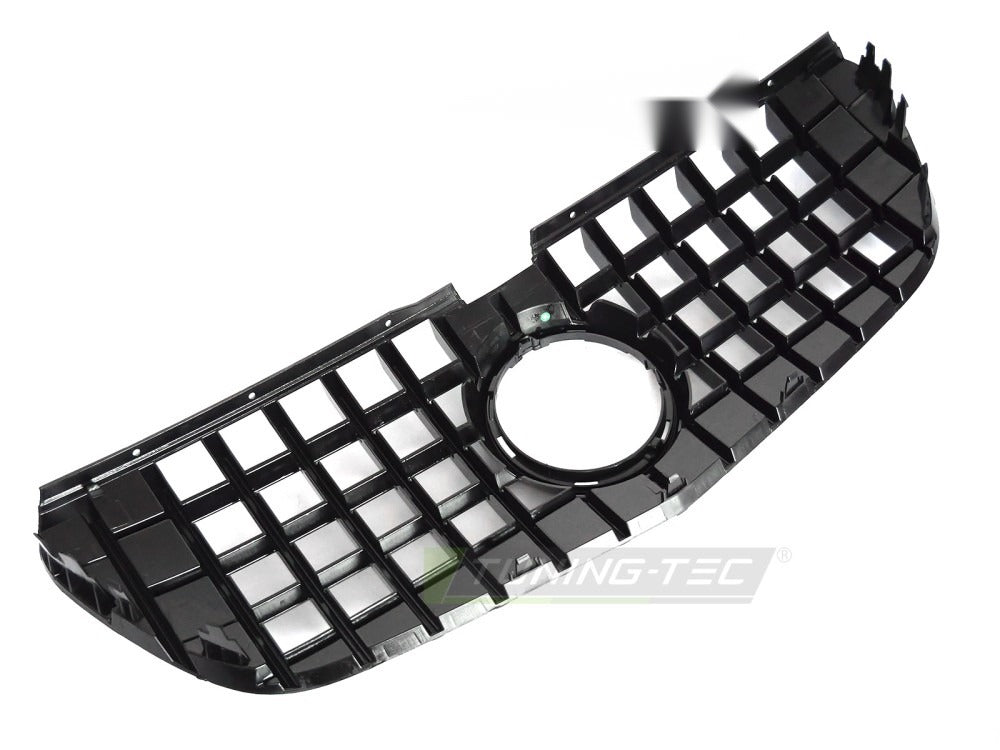 Grill Mercedes Vito W447 14-19 krom/sort med festedetaljer.
