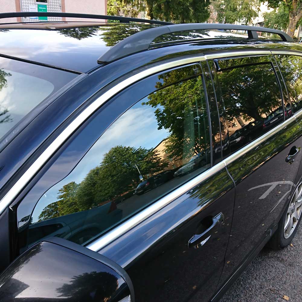 Vindavviser Volvo V70 III / XC70 II – PMMA Plexi - detaljer