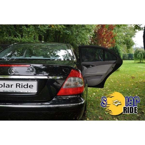 Solskjerm Mercedes E (W211) Sedan (2002-2009) (2 stk), sett bakfra