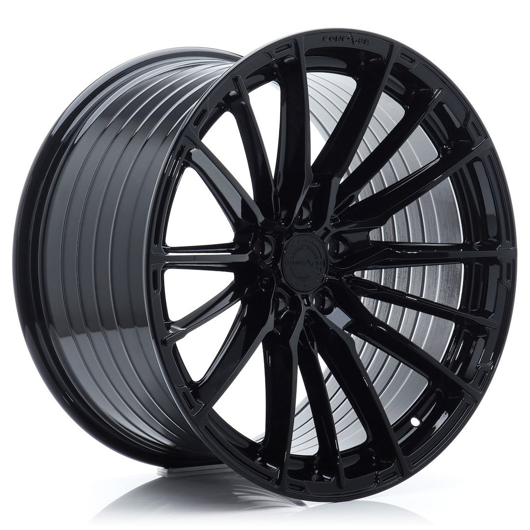 Felg Concaver CVR7 19x10,5" Platinum Black – sett forfra