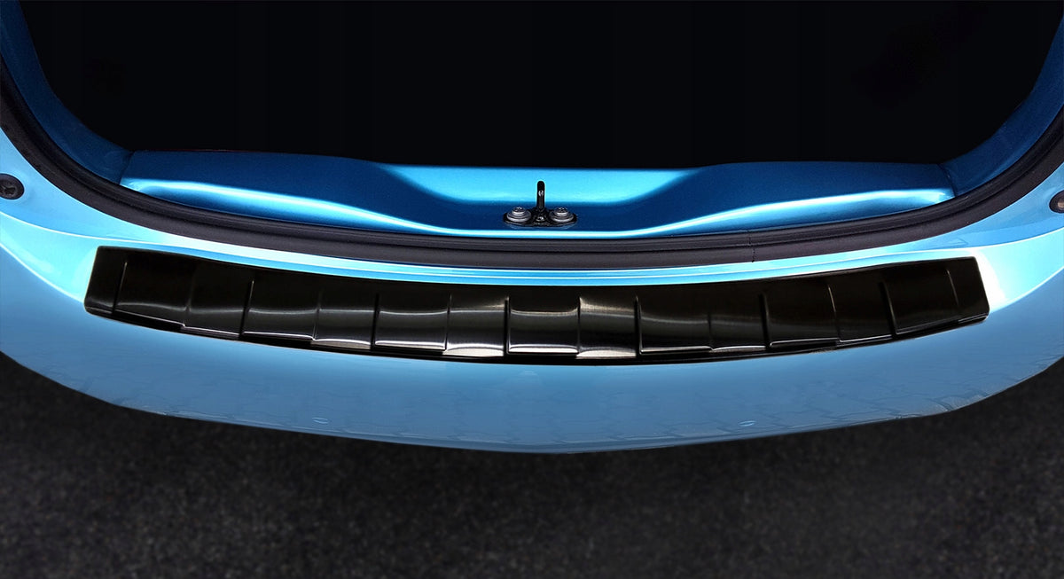 Avisa bakfangerbeskytter til Renault Zoe – svart børstet overflate