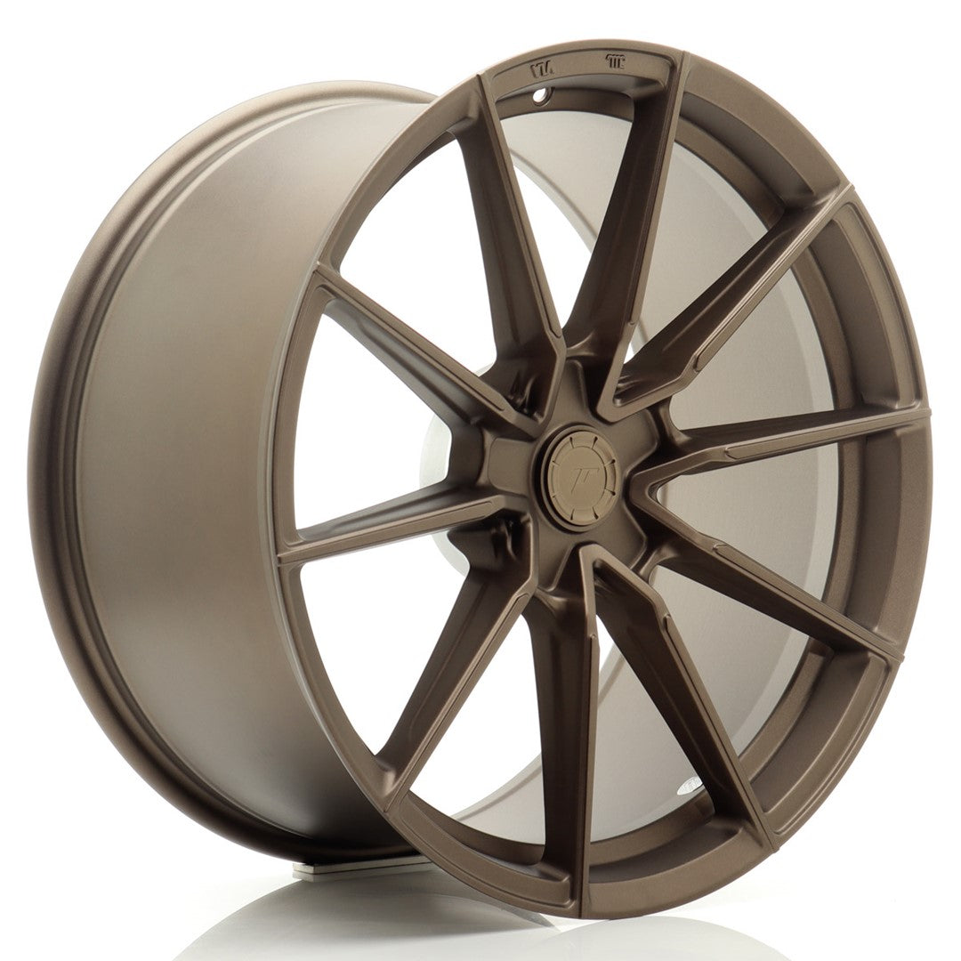 Felg JR Wheels SL02 20x10" Bronze – sett forfra