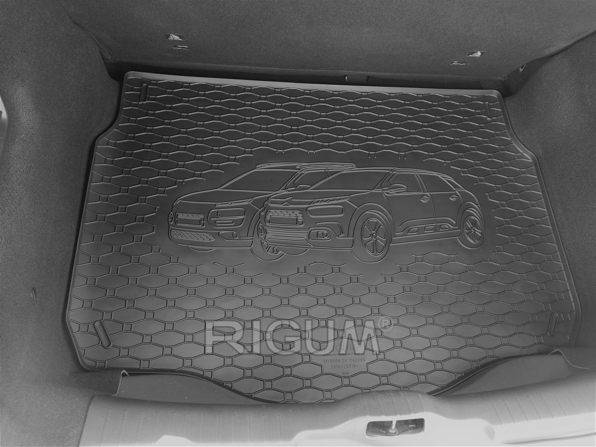 Rigum bagasjeromsmatte til Citroen C4 Cactus – 10 mm sidekant