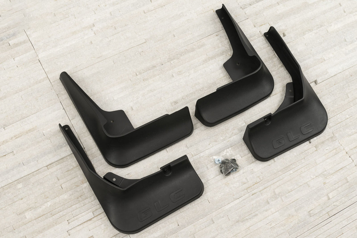 Ven-Tuning skvettlapp til Mercedes GLC (X253) AMG – svart ABS-materiale