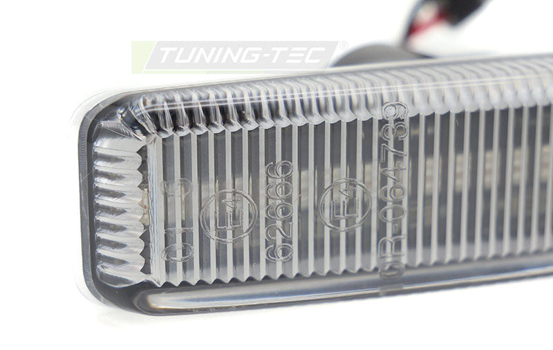 BMW 5-serie E39 hvit sekvensielle sideblinklys