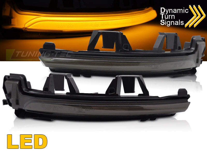 Volvo S90 V90 V60 XC40 LED speilblinklys smoke