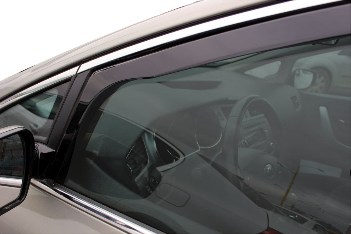 Heko vindavviser til Kia CEE`D II 5-dørs 05/ – sort transparent