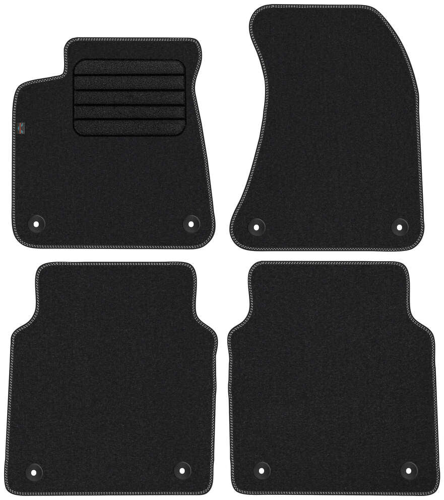 Unknown stoffmatter til Audi A8 D4 – premium velour tekstil