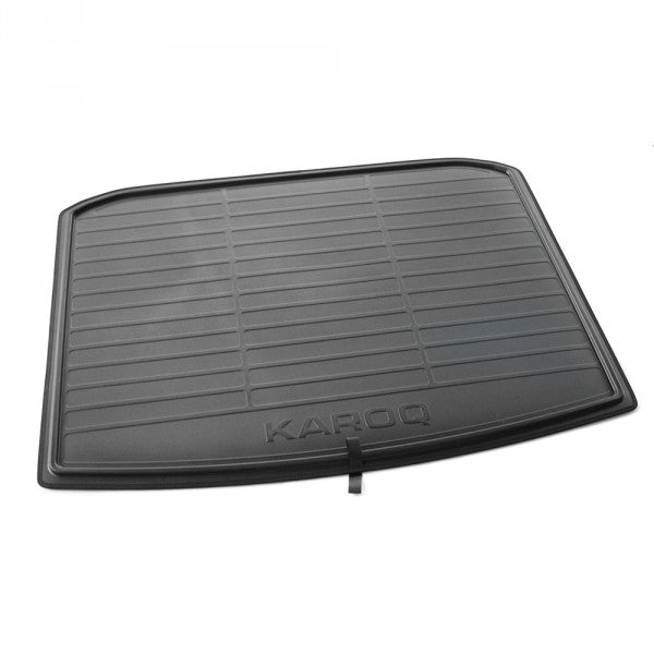 VAG OEM bagasjeromsmatte til Skoda Karoq – TPE thermoplastic elastomer