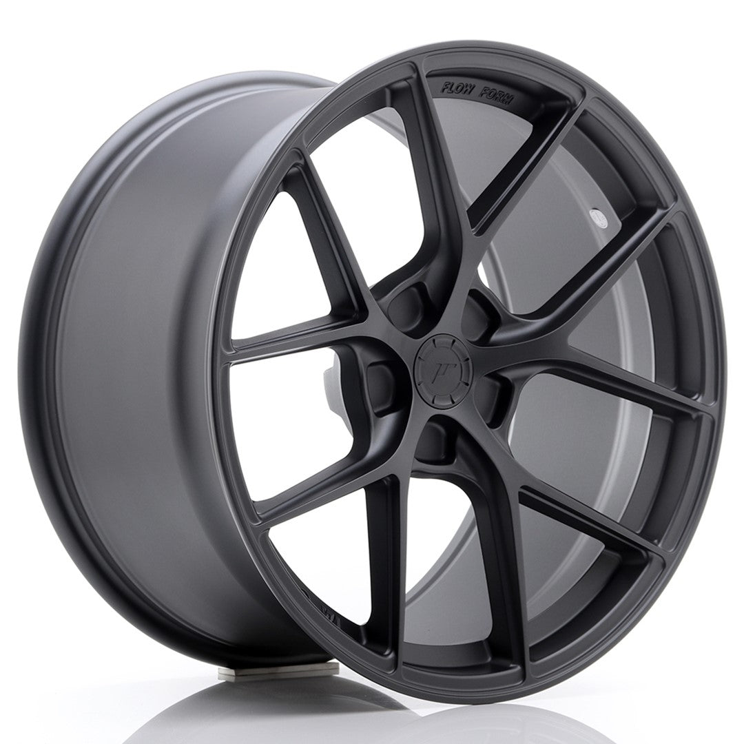 Felg JR Wheels SL01 19x10,5" Gun metal – sett forfra