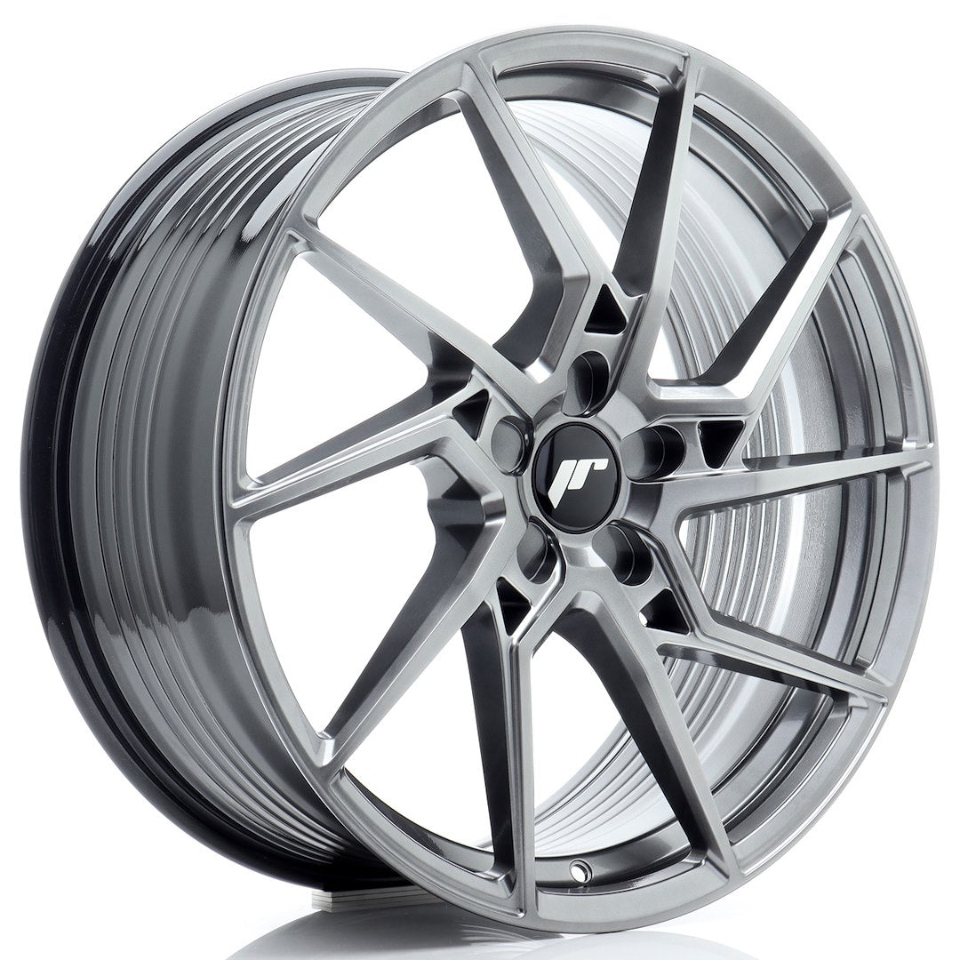 Felg JR Wheels JR33 20x9" Hyper Black – sett forfra