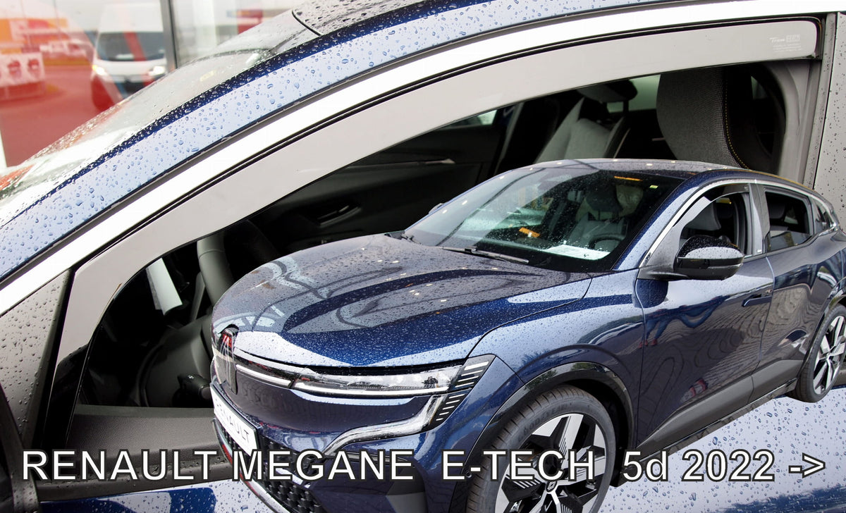 Heko vindavviser til Renault Mégane E-Tech 2021→ sett 2 stk. – PMMA Plexiglass