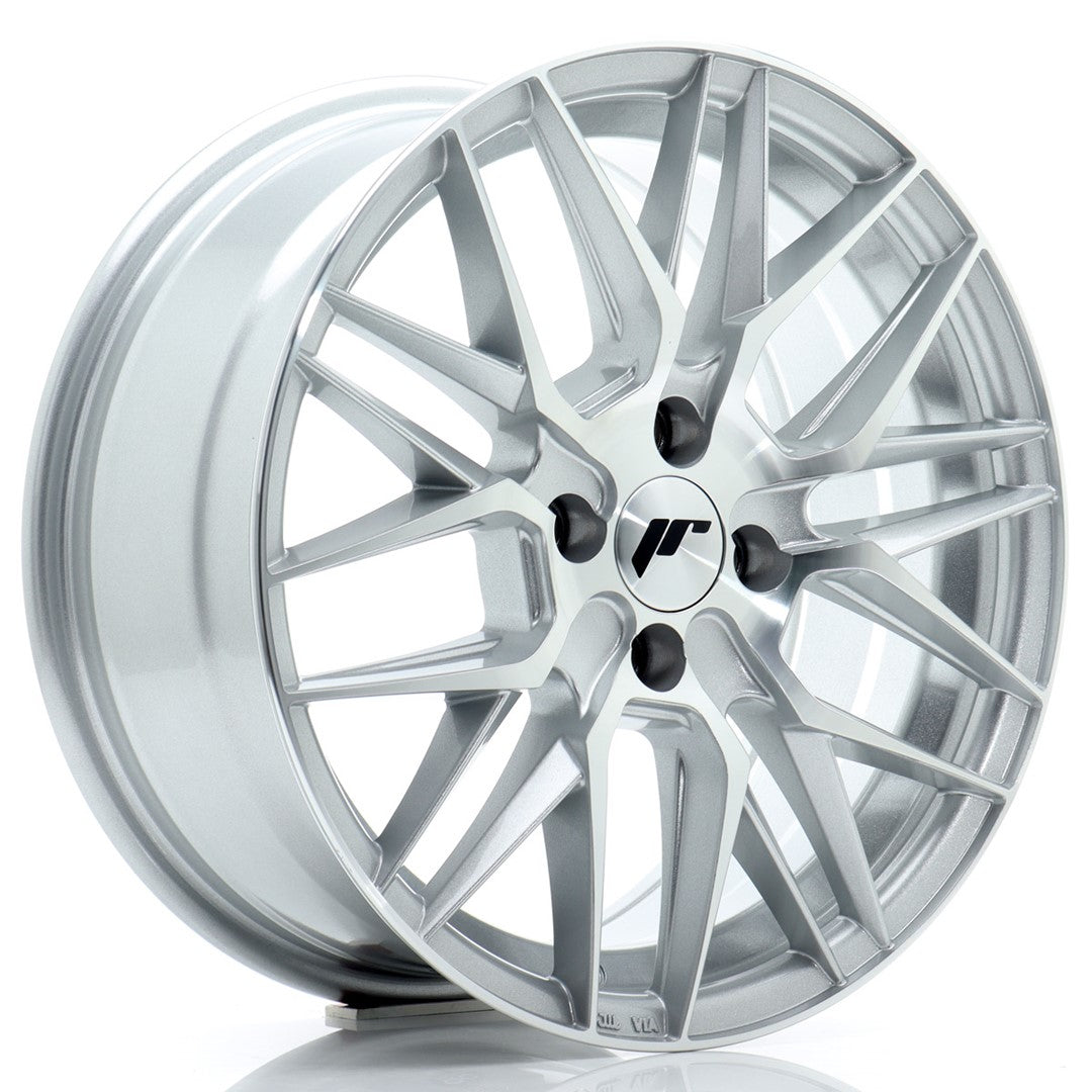 Felg JR Wheels JR28 16x7" Silver – sett forfra
