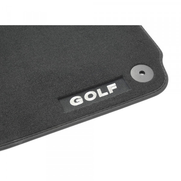 VAG OEM stoffmatter til Vw Golf VI Cabriolet – satin svart farge