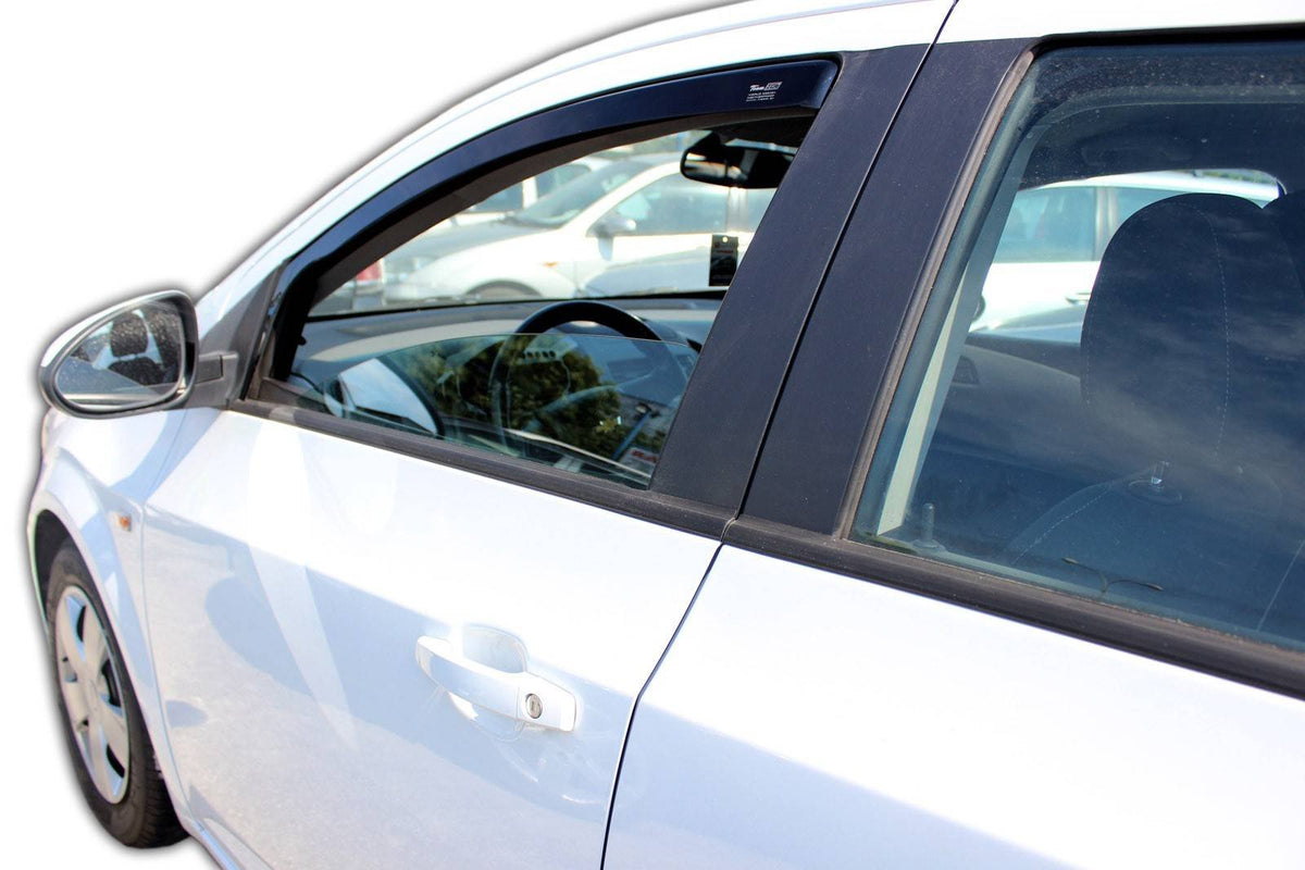 Heko vindavviser til Chevrolet AVEO 4/5-dørs 2011→ sett 2 stk. – sort transparent