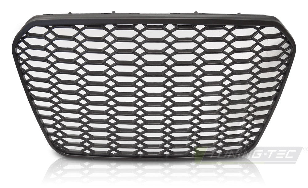 Audi A6 C7 11-14 matt svart sportstyle grill
