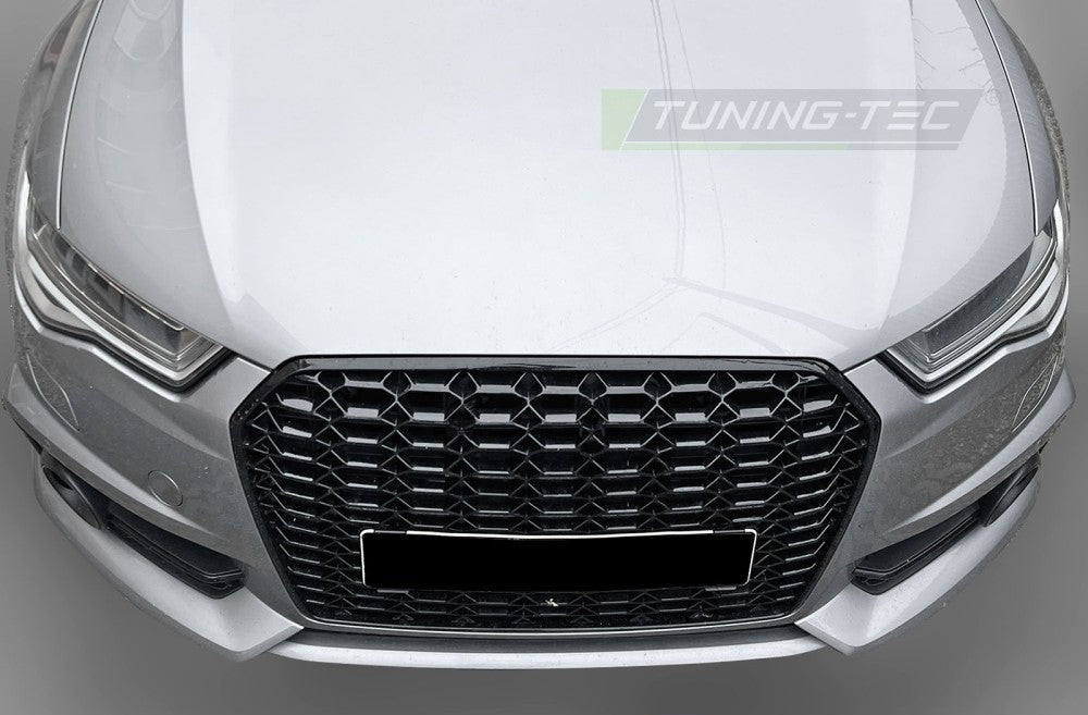 Audi A6 C7 sportgrill blank svart