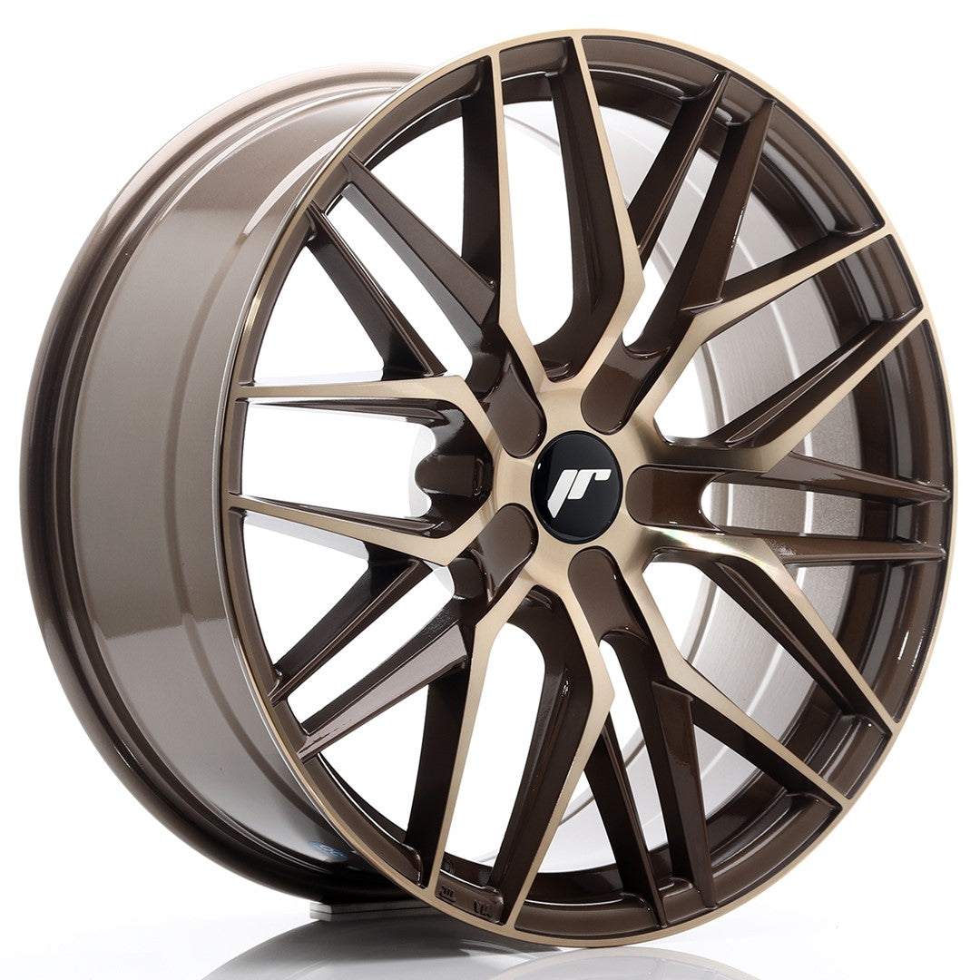 Felg JR Wheels JR28 20x8,5" Bronze – sett forfra