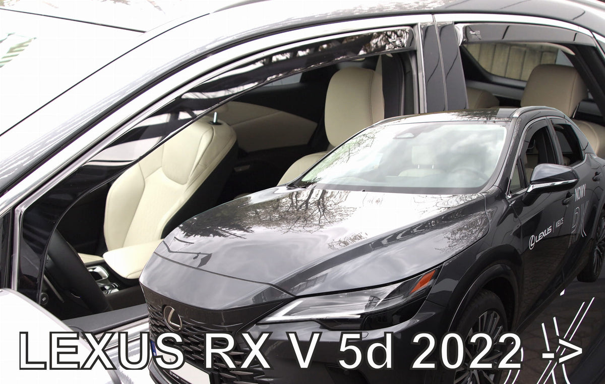 Heko vindavviser til Lexus RX V / sett 4 stk. – PMMA Plexiglass