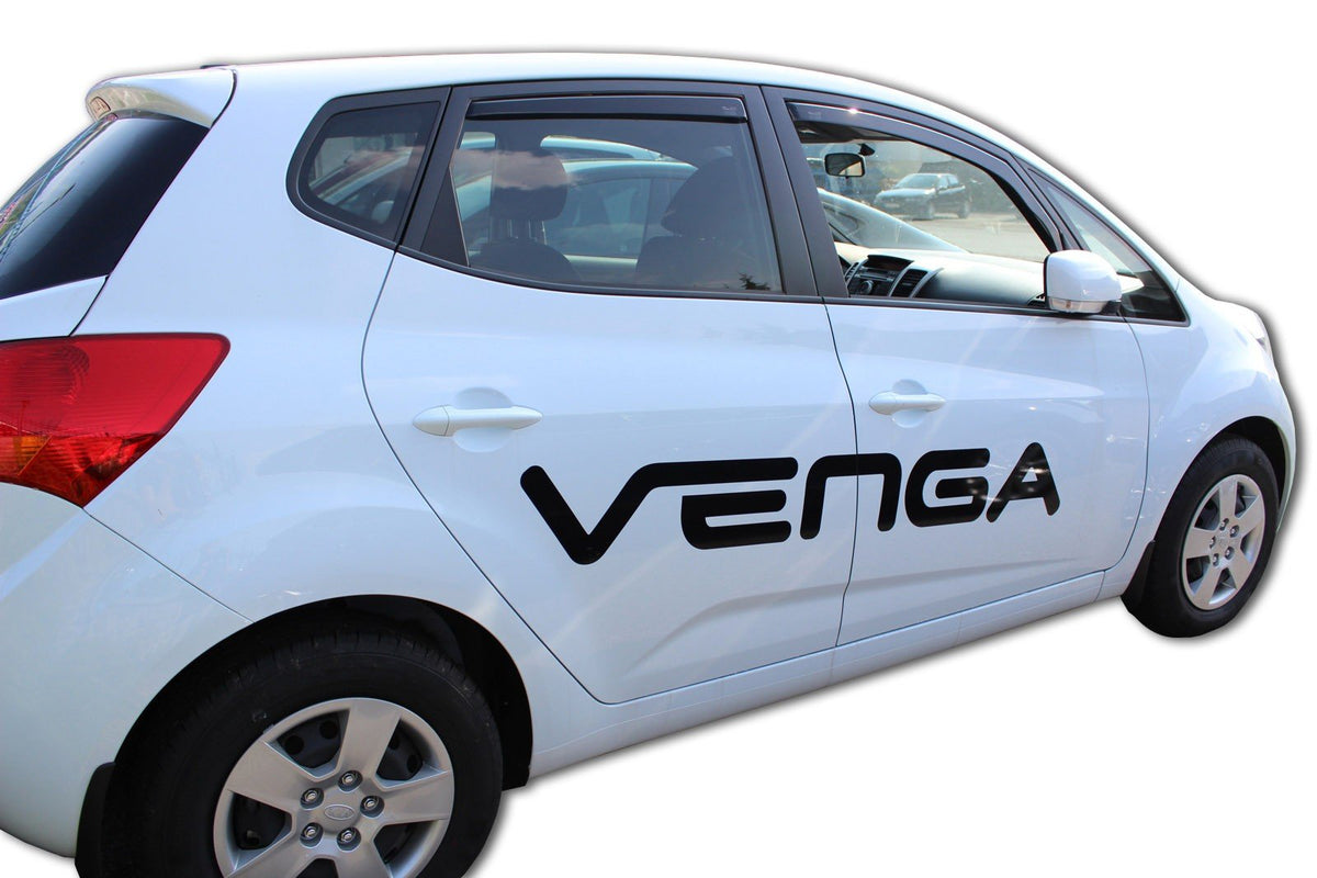 Vindavviser Kia VENGA 5-dørs 2010→ sett 4 stk. – PMMA Plexi | Heko