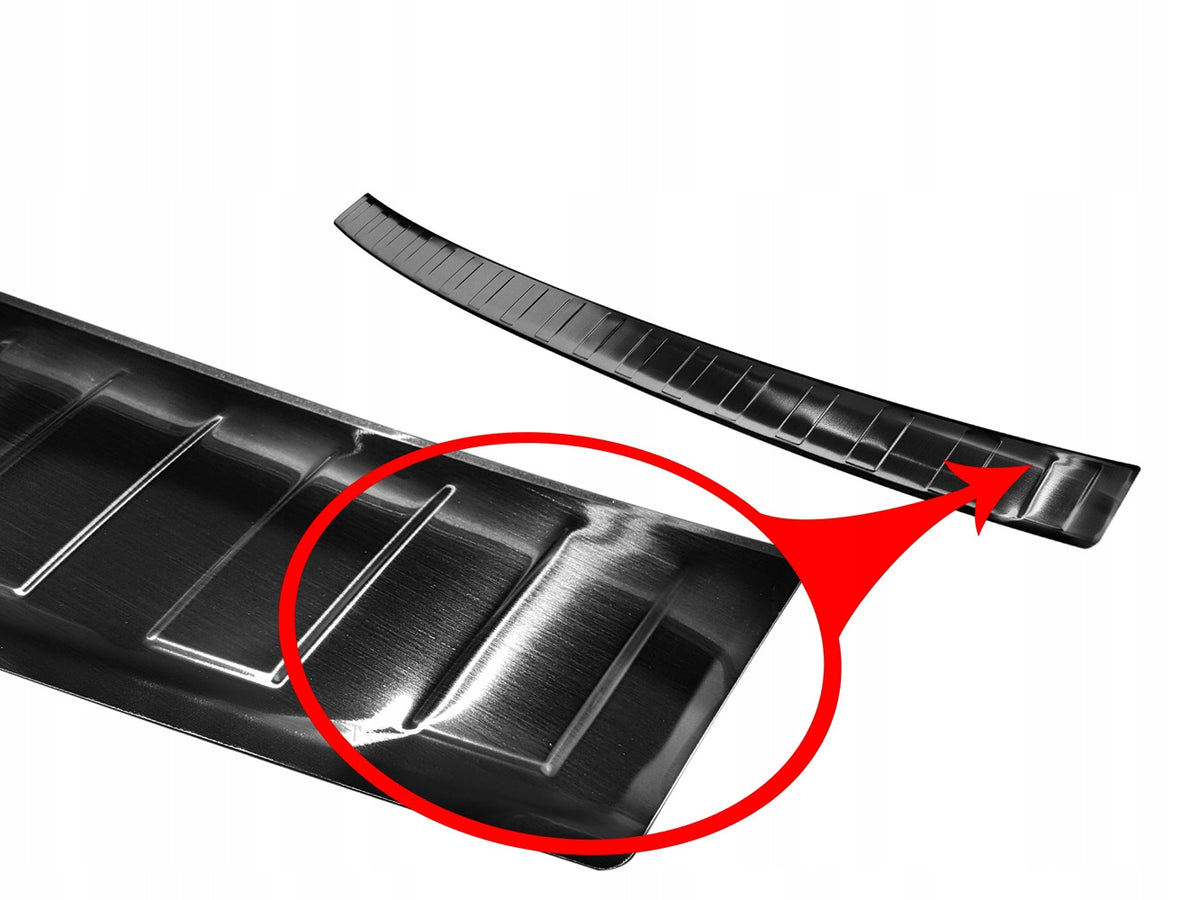 Bakfangerbeskytter Vw Caddy III / IV – rustfritt stål - nærbilde