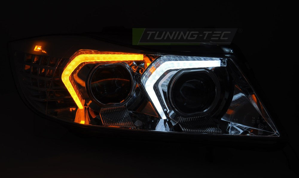 BMW E90/E91 krom Full LED frontlykter