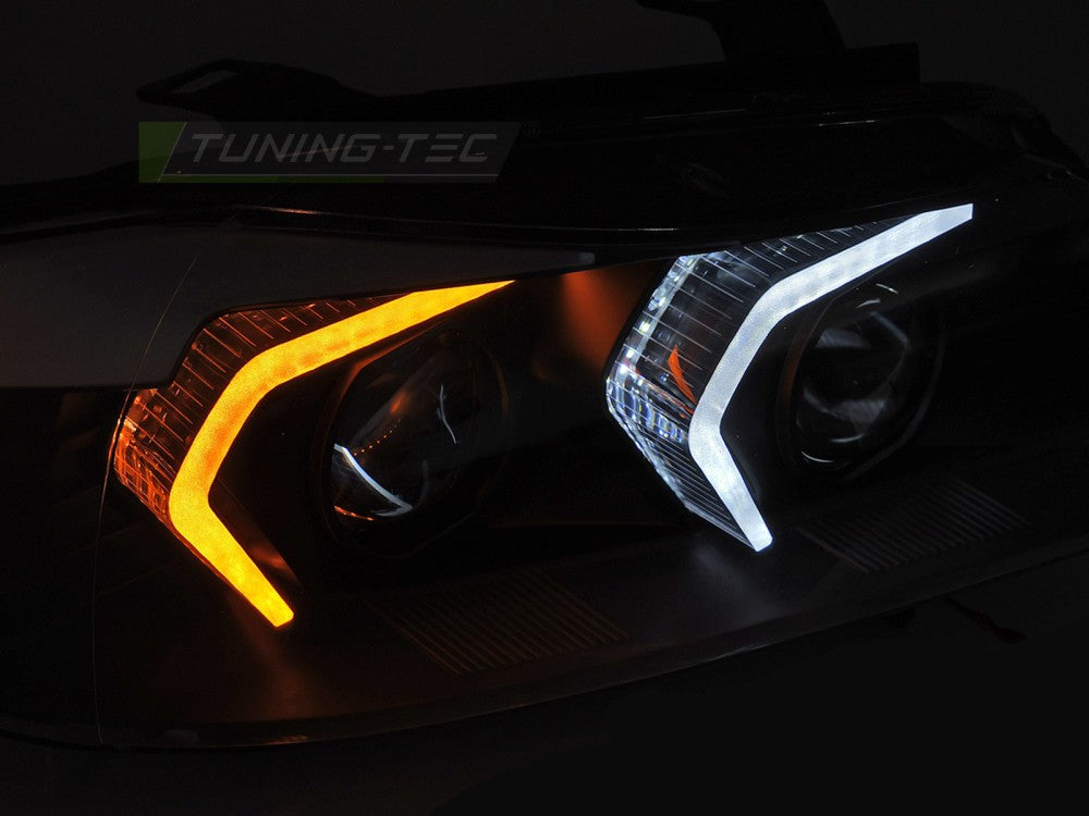 BMW E90/E91 svarte Full LED frontlykter