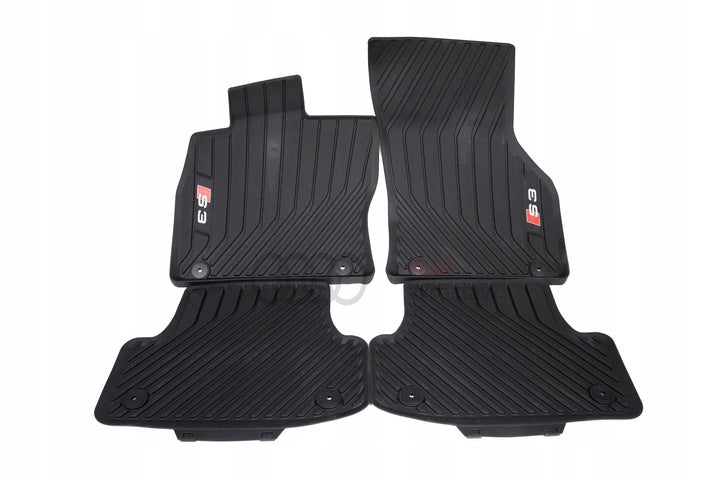 VAG OEM gulvmatter til Audi A3 / S3 8V – TPE gummi, antiskli