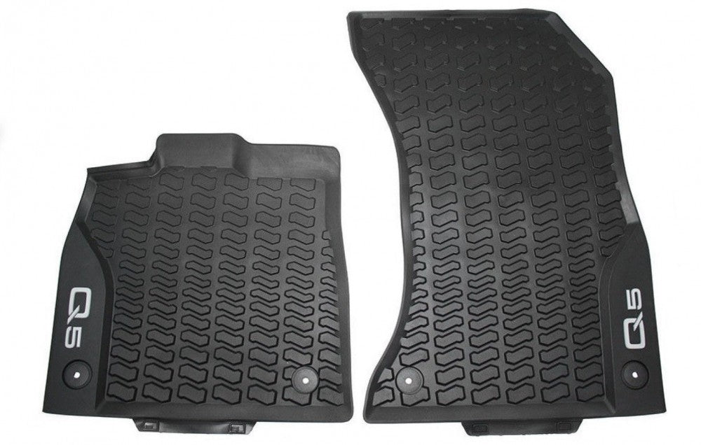 Gulvmatter Audi Q5 FY (2016-2024) – TPE gummi | VAG OEM - detaljer
